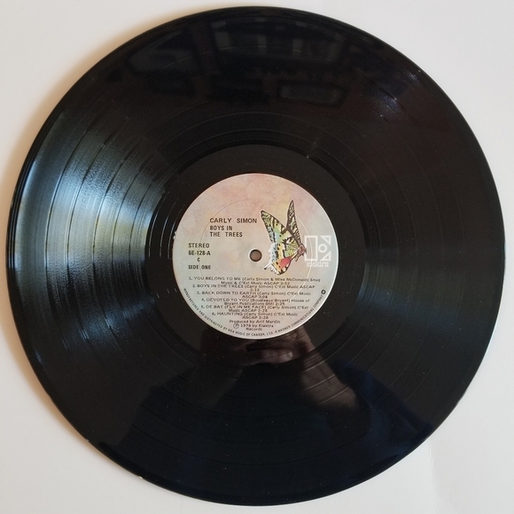 Carly Simon 'Boys in the Trees' Album Vinyl LP Record ⏺3/$40+Free Shipping!🚚 - Picture 6 of 10